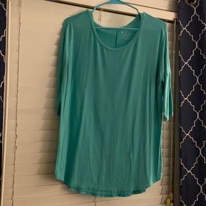 Seafoam green 3/4” sleeve tunic
